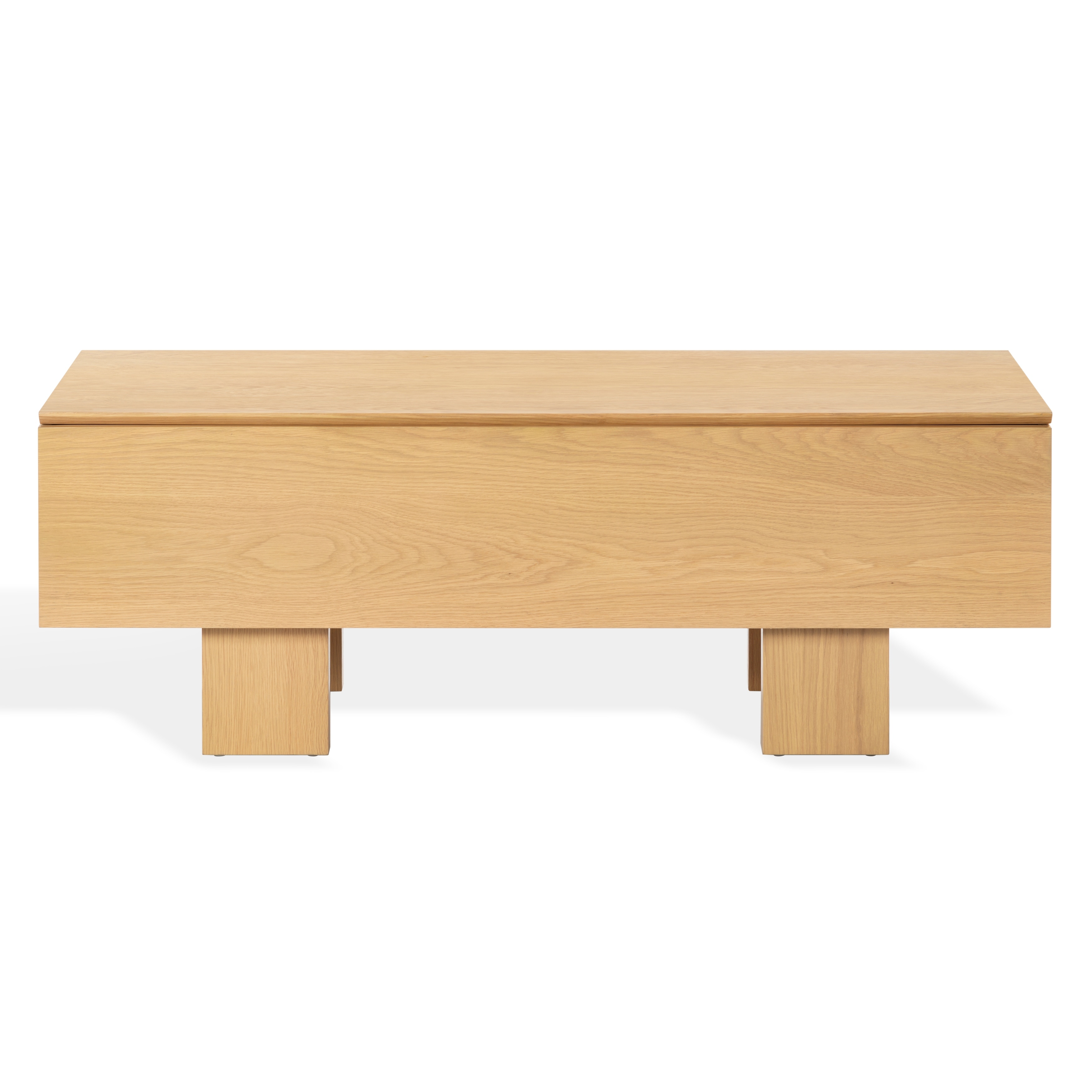 SAFAVIEH Couture Sherianya Wood Storage Bench - 50"W x 18"D x 18"H