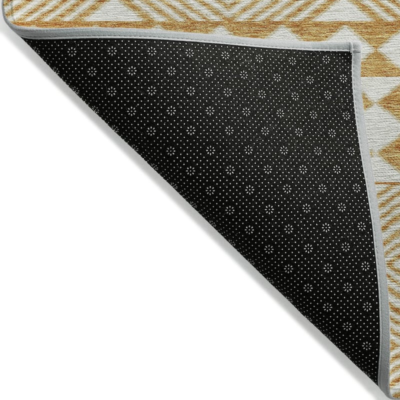 Machine Washable Indoor/ Outdoor Chantille Boho Moroccan Rug