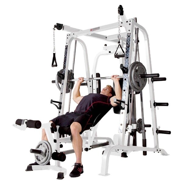 Marcy smith machine best sale cage home gym system