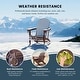 preview thumbnail 124 of 166, Laguna Fade Resistant All Weather Outdoor Patio Folding Adirondack Chair