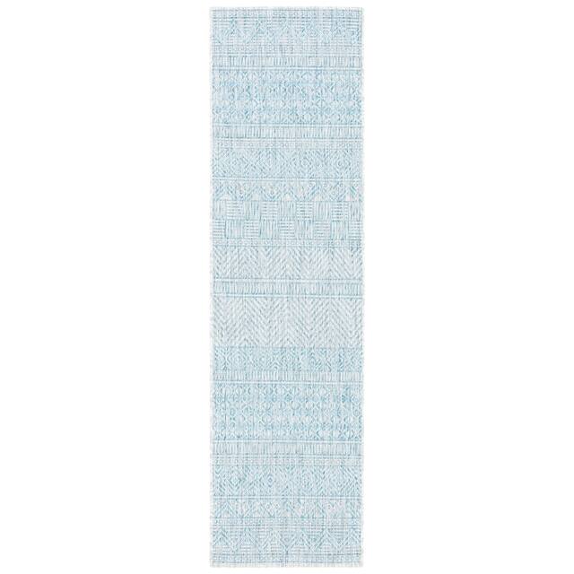 SAFAVIEH Courtyard Zorana Indoor/ Outdoor Waterproof Patio Backyard Rug