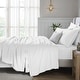 preview thumbnail 20 of 99, Superior Egyptian Cotton 650 TC Deep Pocket Sheet Set California King - 18" Deep Pocket - White
