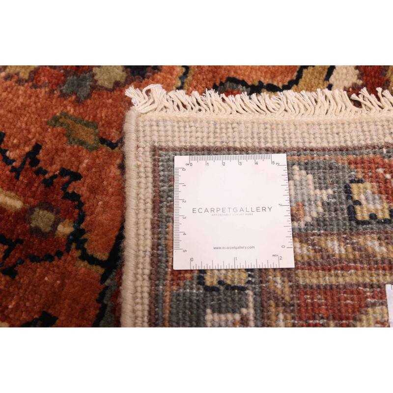 ECARPETGALLERY Hand-knotted Jules Sultane Ivory Wool Rug - 7'10 x 9'11