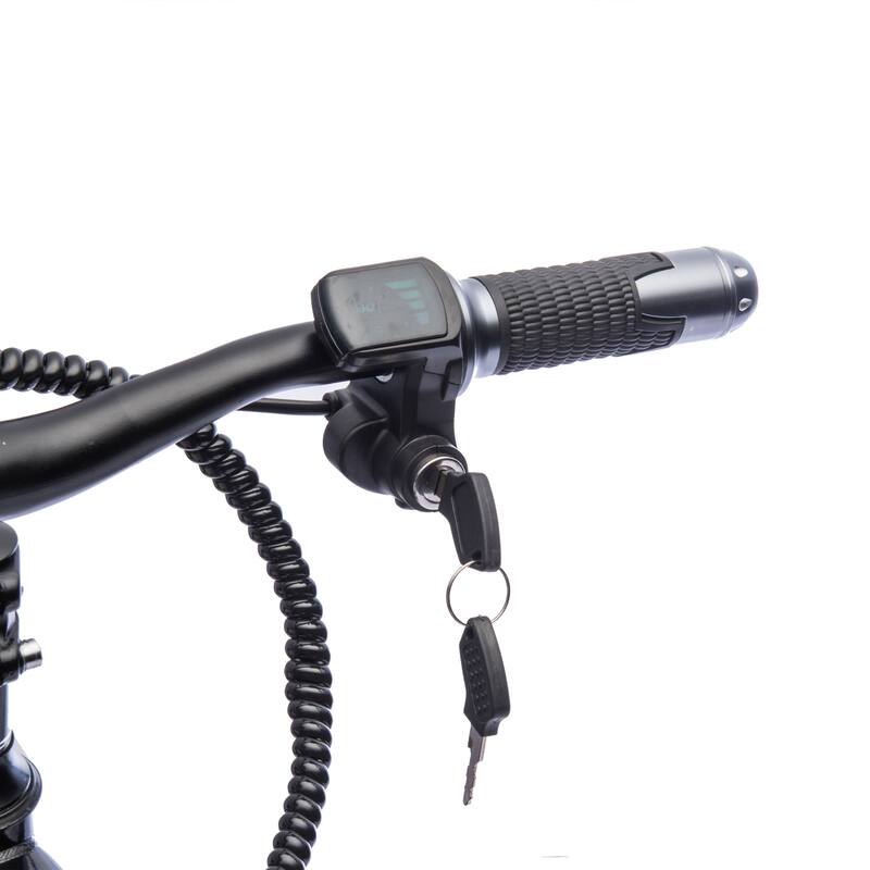 24V Kids Ride On Electric Dirt Bike,300W Super Power Motor,16in Wheels,Adjustable Seat Height,Hand-Operated Brakes