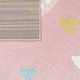 preview thumbnail 16 of 22, Kids Rug with Rainbow and Hearts in Pastel Colors