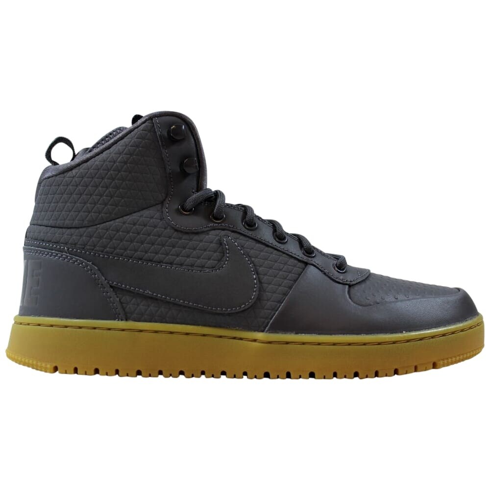 Shop Nike Court Borough Mid Winter Dark Grey Dark Grey Aa0547 001