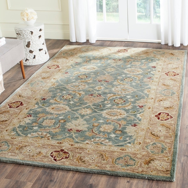Safavieh Handmade Antiquity Donie Traditional Oriental Wool Rug. Opens flyout.