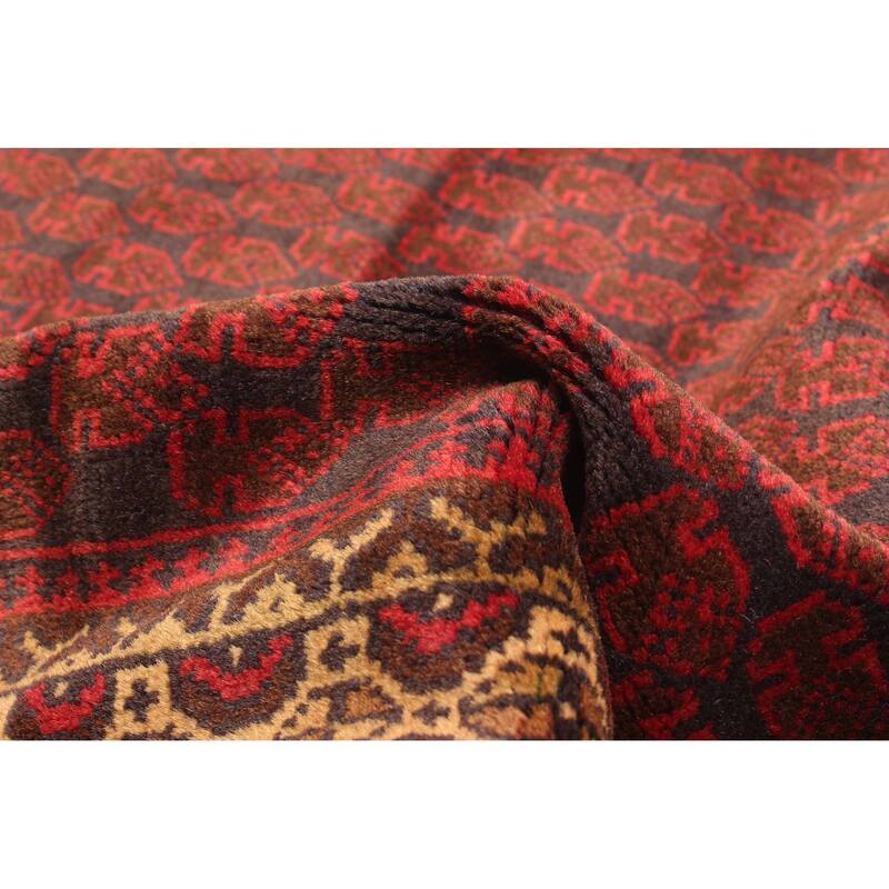 ECARPETGALLERY Hand-knotted Teimani Dark Grey Wool Rug - 2'8 x 4'4