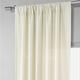 preview thumbnail 8 of 41, Exclusive Fabrics Signature French Linen Sheer Curtain (1 Panel)