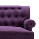 preview thumbnail 10 of 68, Arete Upholstered Tufted Settee Loveseat by Moser Bay Home