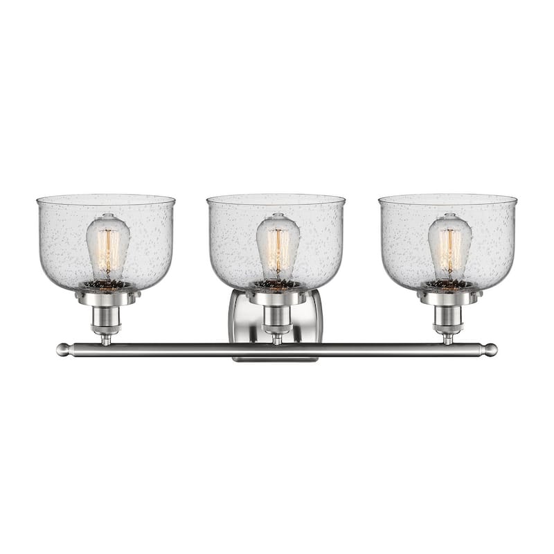 Innovations Lighting Large Bell 3 Light 26" Wide Vanity Light