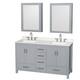 Option Gray, Chrome Trim, Giotto Quartz Top