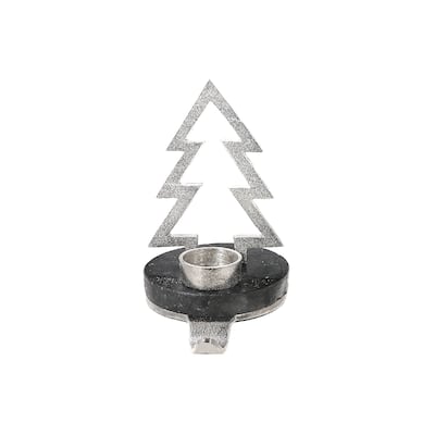 Christmas Tree With Tealight Stocking Holder