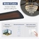 preview thumbnail 14 of 34, 52"/62" Modern Crystal Chandelier Ceiling Fan Light,Reversible Airflow,E12 Bulbs,for Bedroom,Kitchen,Patio
