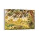 preview thumbnail 2 of 10, iCanvas "Spring Landscape " by Pierre-Auguste Renoir Framed Canvas Print White - 18x26