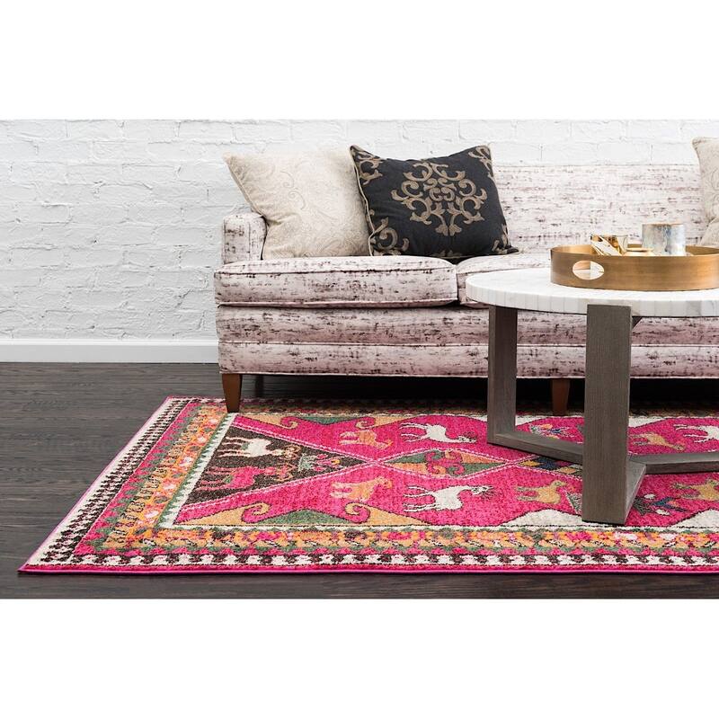 Contemporary Tazetta Collection Area Rug