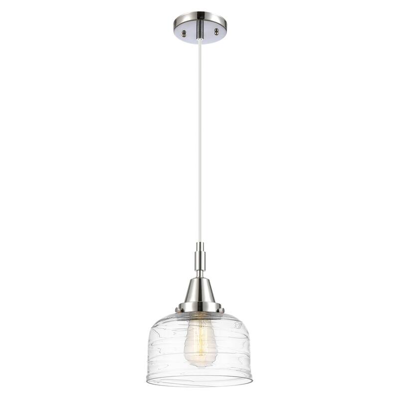 Innovations Lighting 447-1P-G713 Bell 8" Wide Mini Pendant with Clear