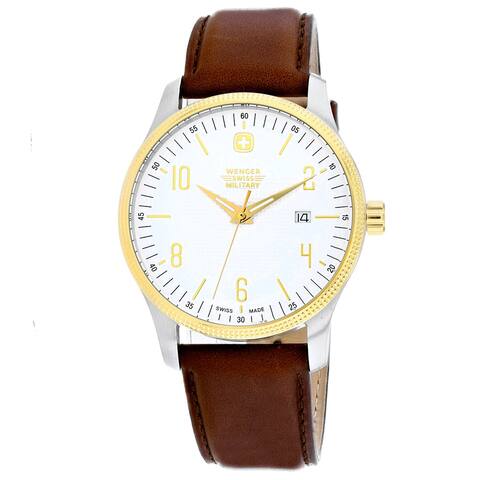 Wenger Men's White dial Watch - One Size