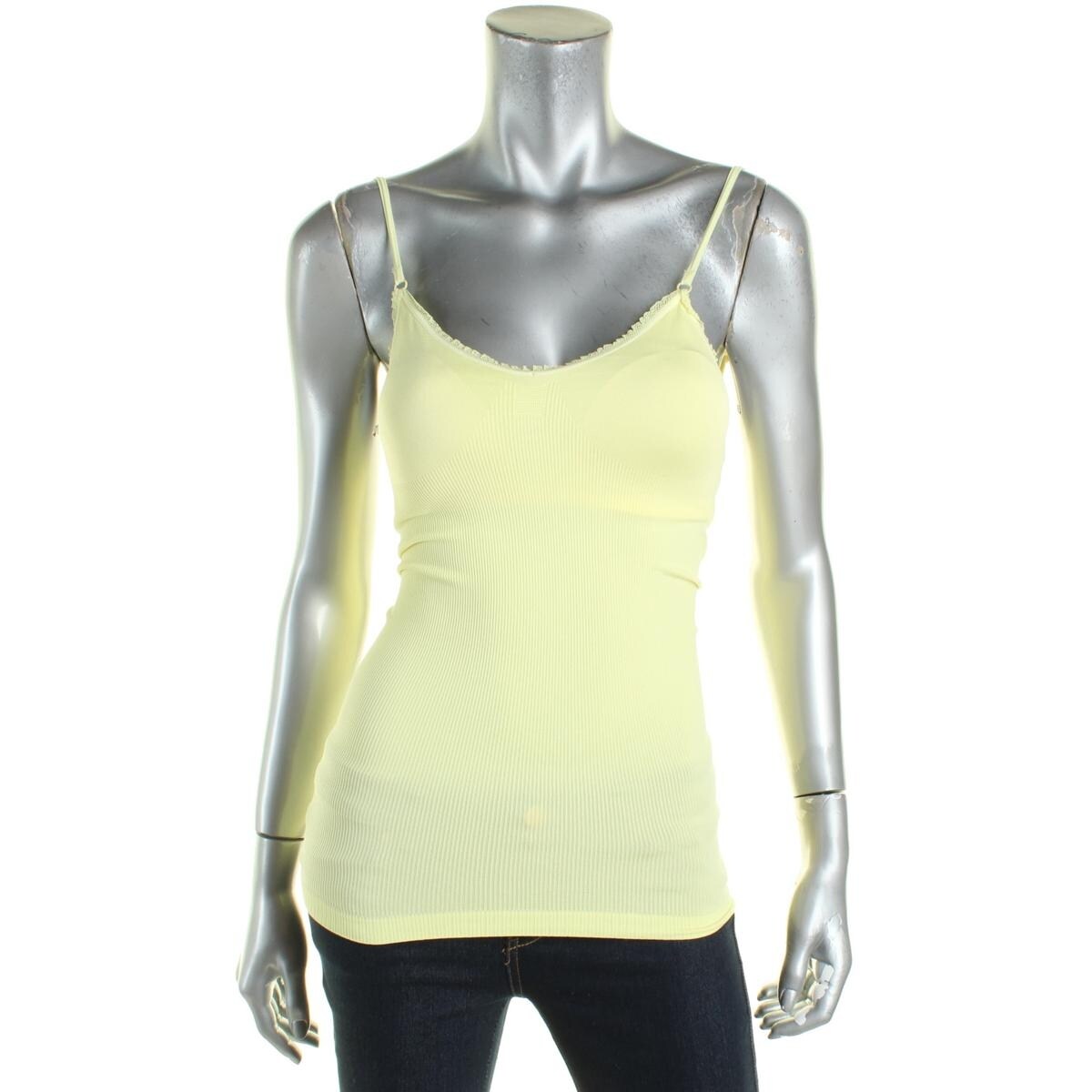 Shop Energie Womens Juniors Cami Ribbed Built In Bra Xs