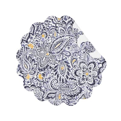 Serena Round Placemat Set of 6 - Set of 6