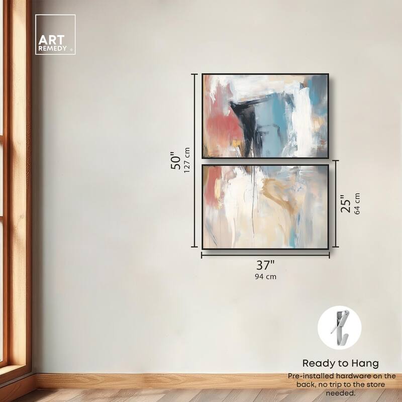 Sanctuary IV Canvas Set of 2 by Art Remedy