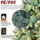 preview thumbnail 13 of 26, Blue PE/PVC Mixed Automatic Christmas Tree (with Lights/without Lights)