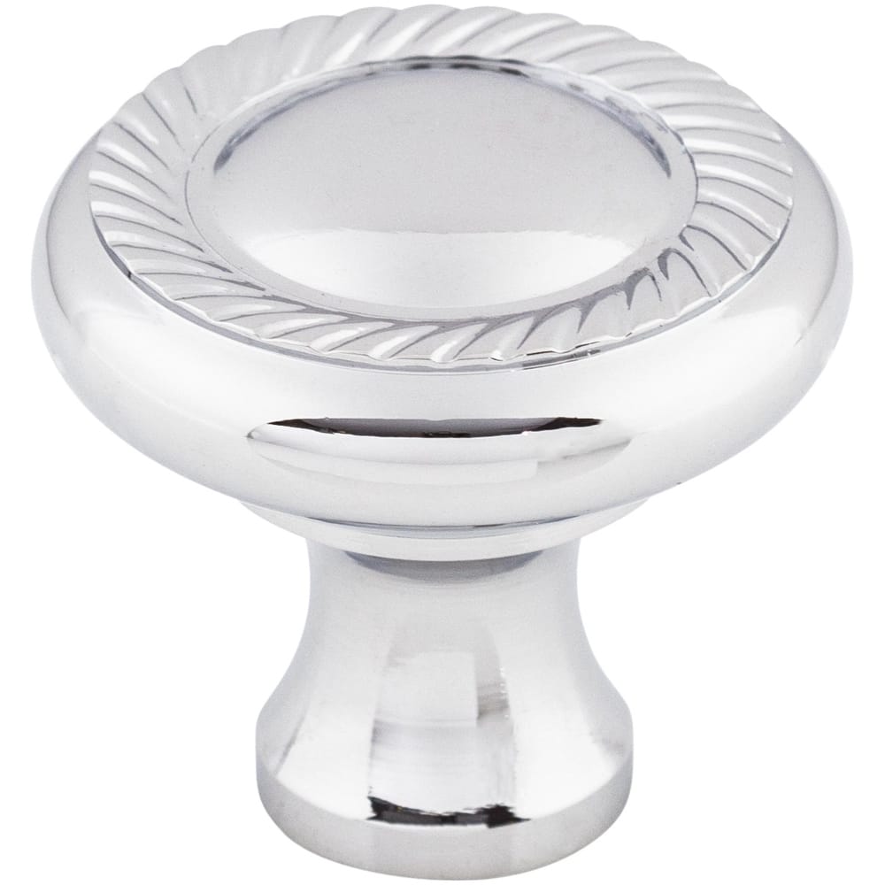 Top Knobs Swirl Cut 1-1/4 Inch Mushroom Cabinet Knob from the Somerset