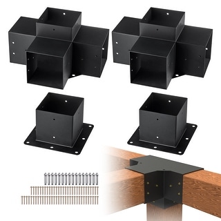 VEVOR Pergola Bracket Kit,for Gazebos,Patio Pergolas,Log Cabin Outdoor ...