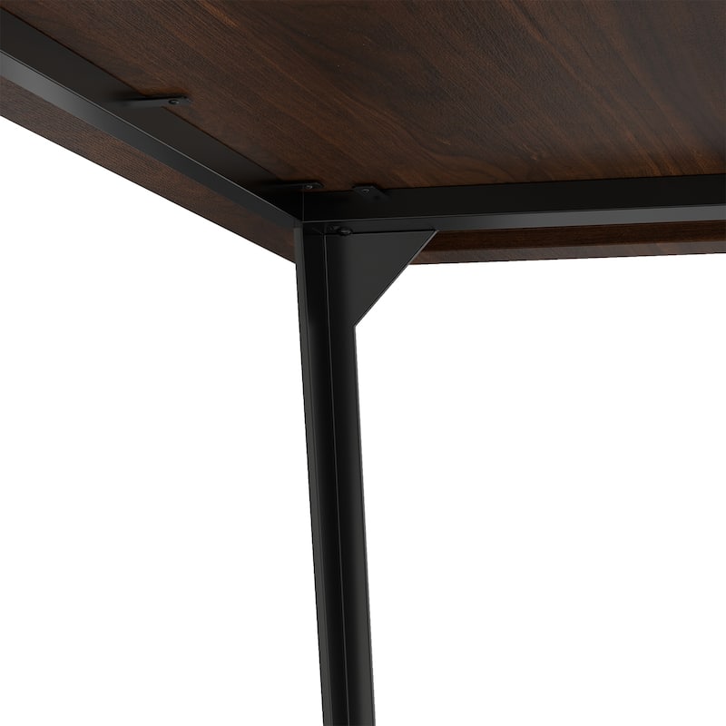 WyndenHall Mitchell 66 inch x 40 inch Rectangle Modern Industrial Dining Table - 66 inches wide