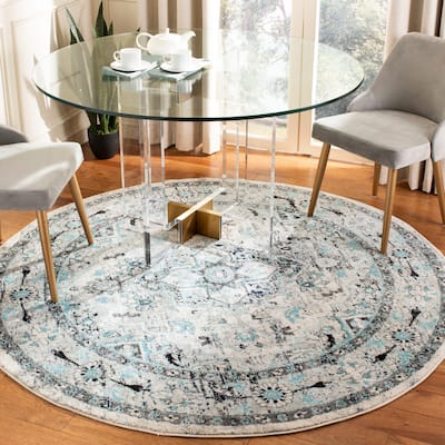 SAFAVIEH Madison Soka Vintage Boho Oriental Medallion Rug