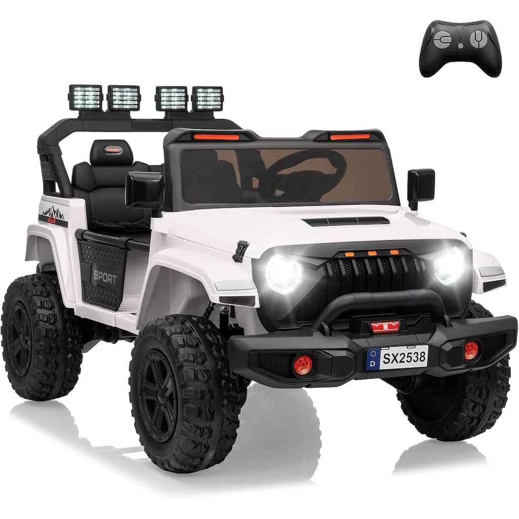 2 Seater Electric Toys Ride On Car with Remote Control, Vehicles for Kids