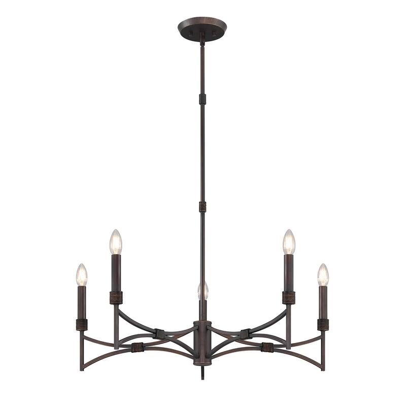Savoy House 1-8167-5 Gardner 5 Light 30" Wide Taper Candle Style