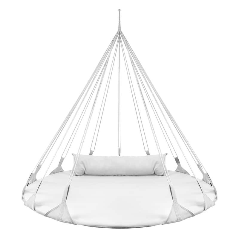 Standing Hammocks, White - 56 D x 46.25“H; (Approx.75” thick)