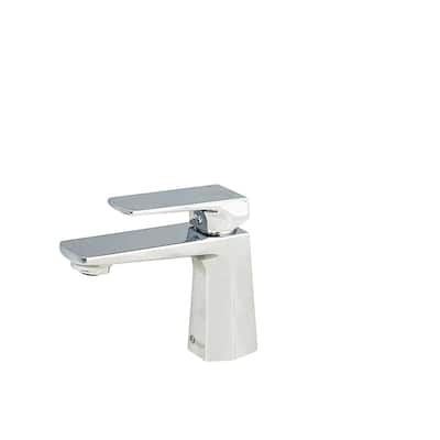 STYLISH Single Handle Bathroom Faucet - Faucet Height: 5 7/8" | Spout Height: 4 1/16"