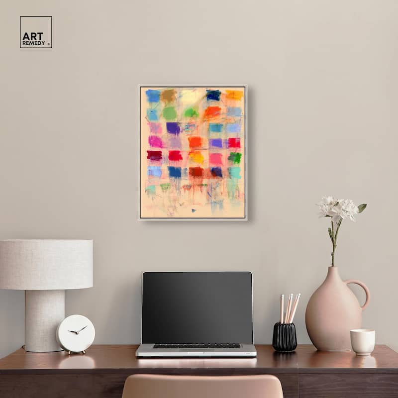 Color Blocks Canvas by Art Remedy