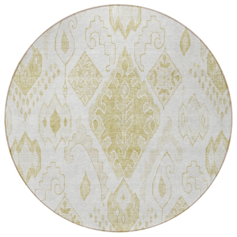 HomeRoots Moroccan Transitional Rectangle Outdoor Rug