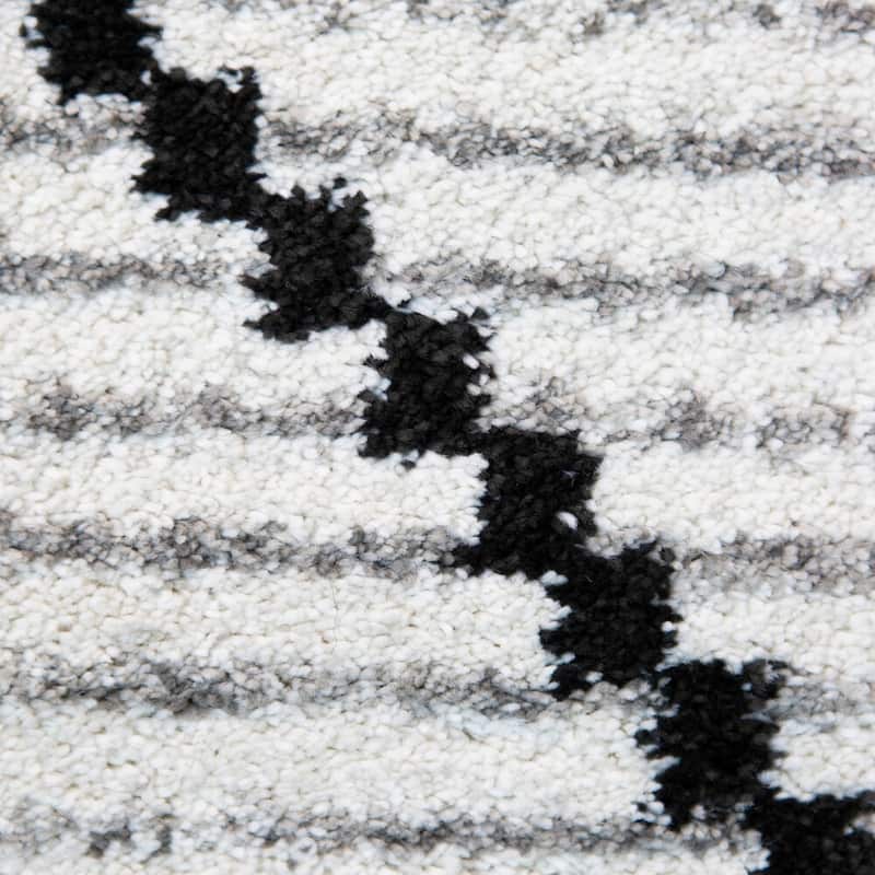 Oscar Modern Geometric Chevron Area Rug