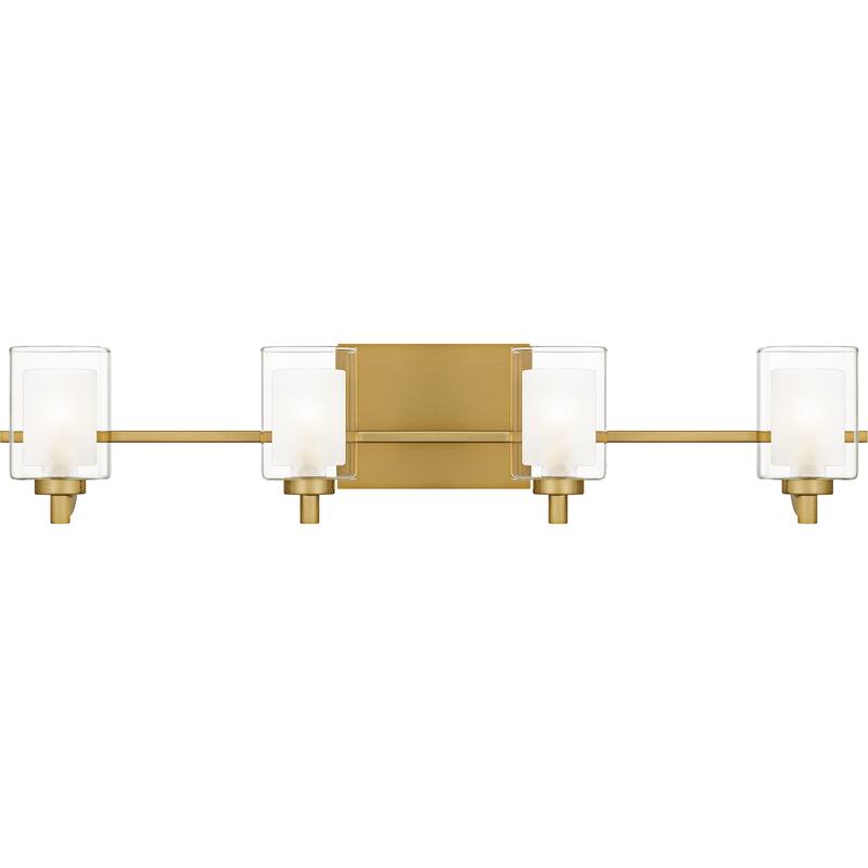 Kolt 4-Light Brushed Gold Bath Light