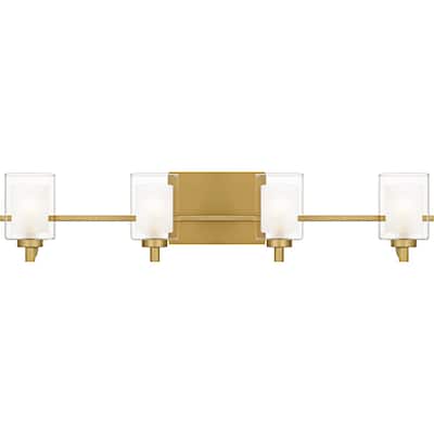 Kolt 4-Light Brushed Gold Bath Light