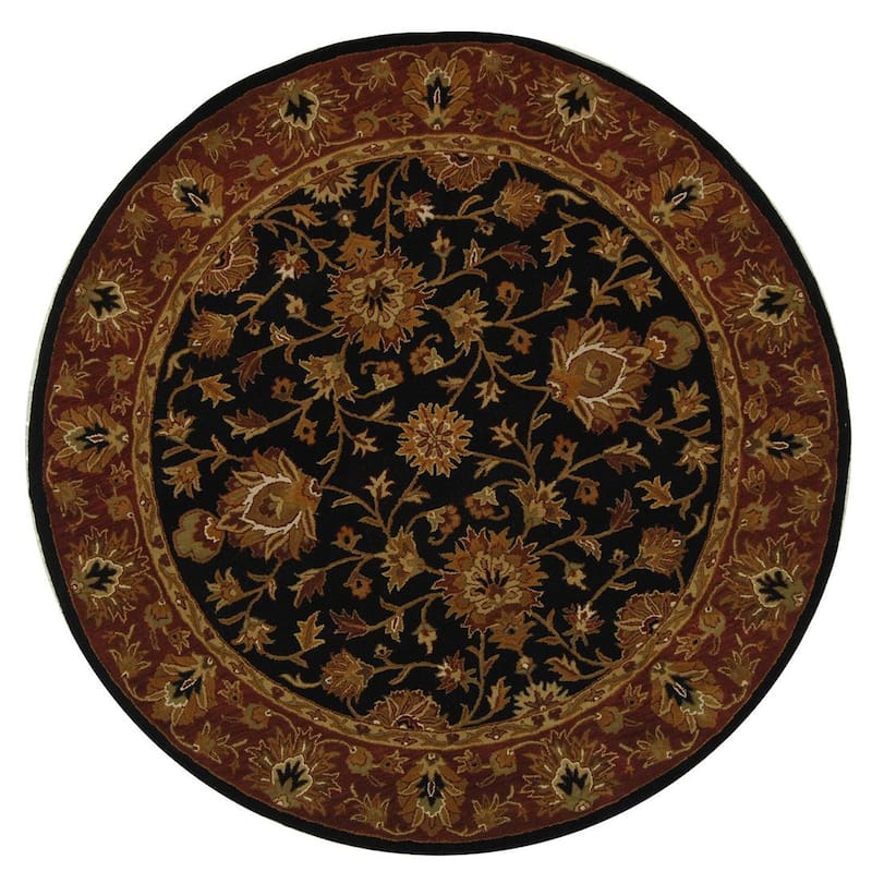 SAFAVIEH Handmade Heritage Burkhild Traditional Oriental Wool Rug