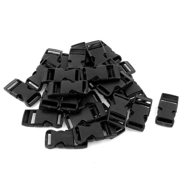 Quick Side Release Buckles 1 1/2 inch Heavy Duty Plastic Buckle Clips 1.5 Be