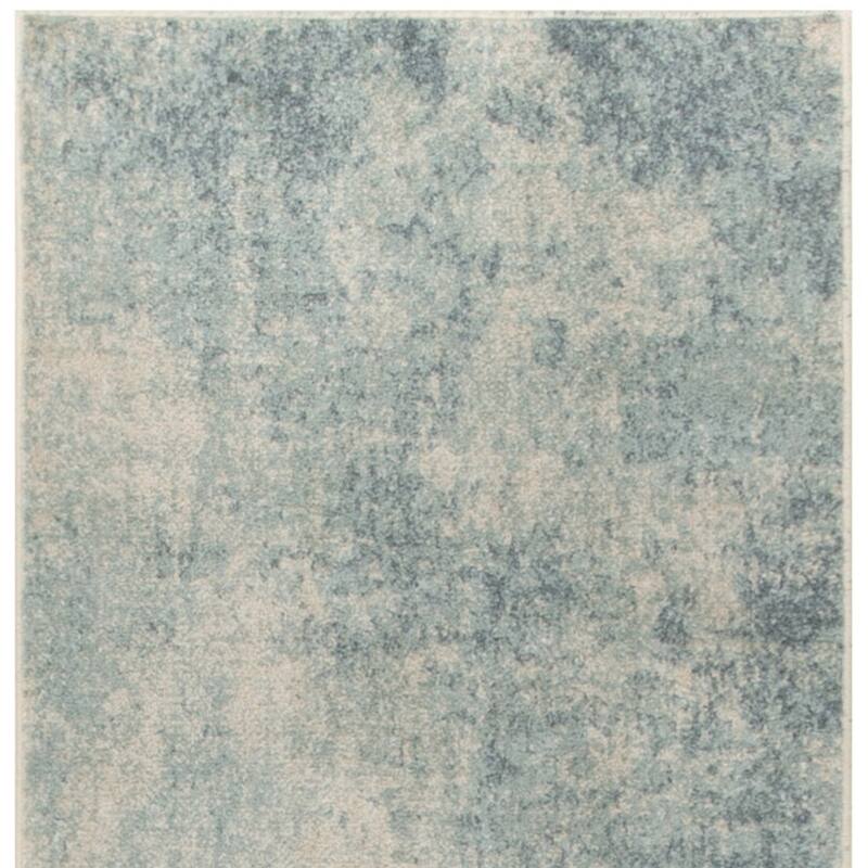 Power Loomed Abstract Modern Low Pile Area Rug - 120' X '26' X '0.25