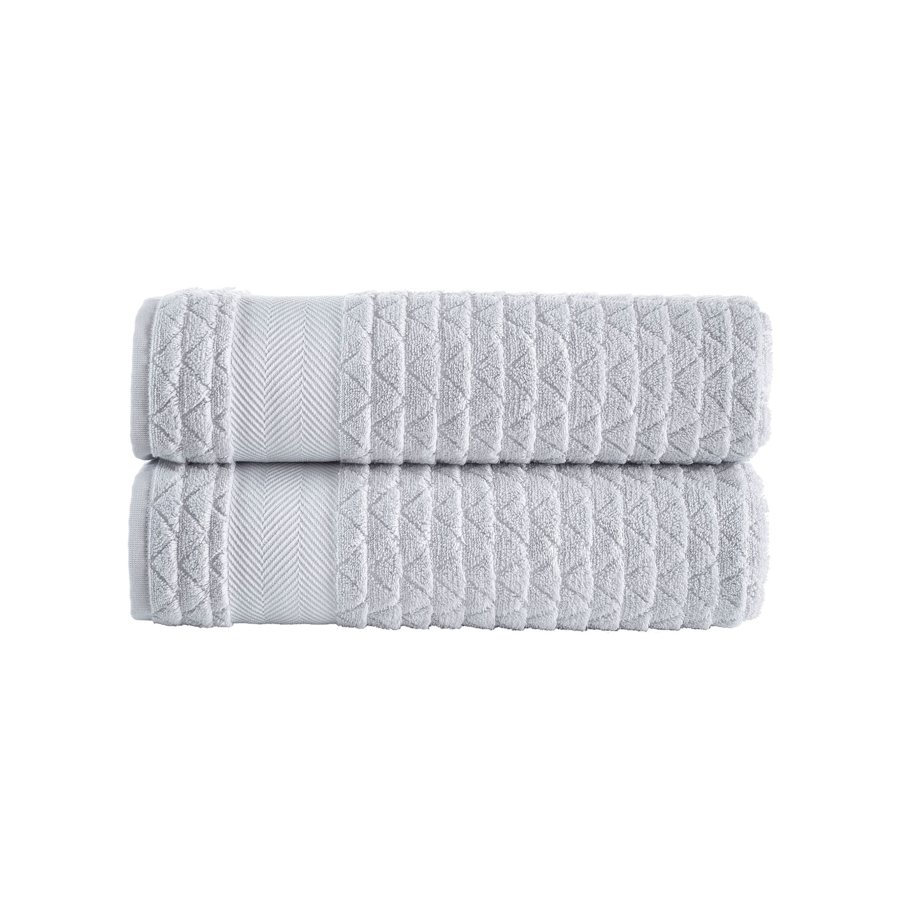Brooks Brothers Herringbone 2 pcs Bath Sheets