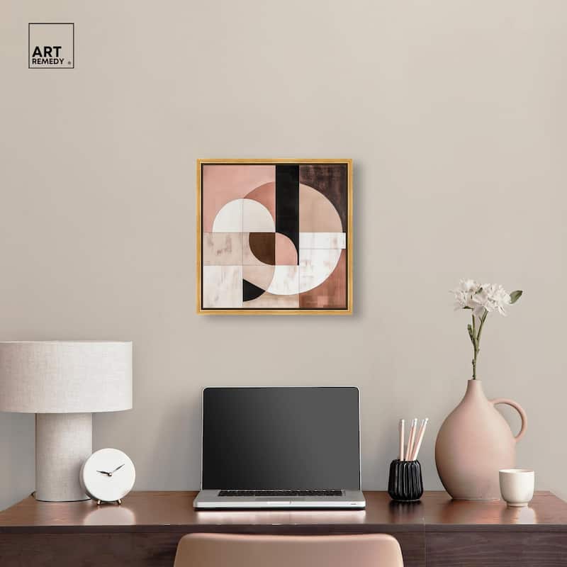 Modern Shapes I Canvas by Art Remedy