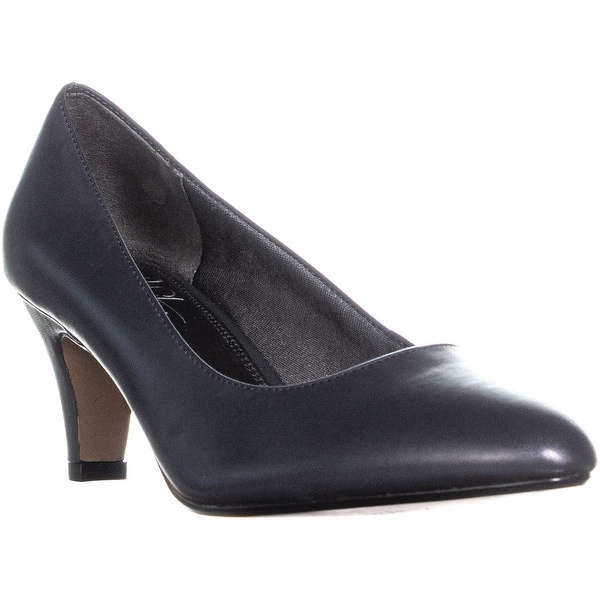lifestride grey pumps