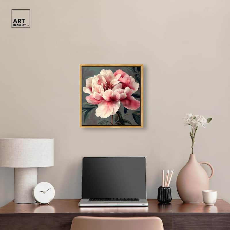 Opal Bloom I Canvas by Art Remedy