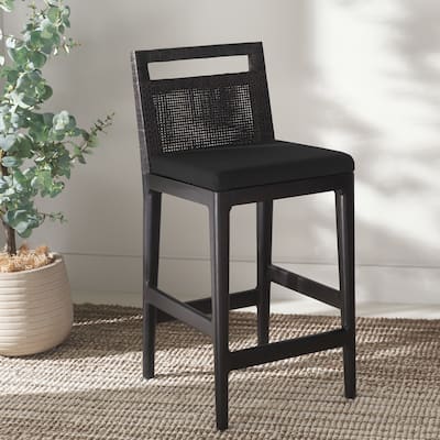 SAFAVIEH Home Darin Counter Stool - 16"W x 20"D x 36"H