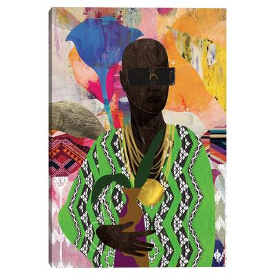 Modern Turban King 12 by Nikki Chu Canvas Art Print