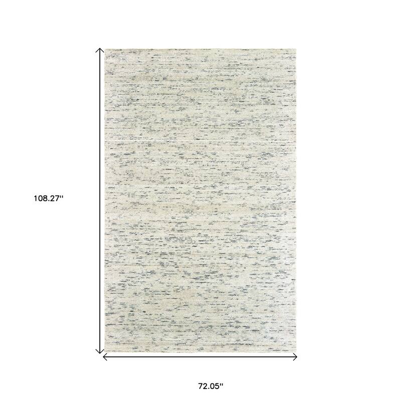 HomeRoots Solid Color Modern Rectangle Area Rug