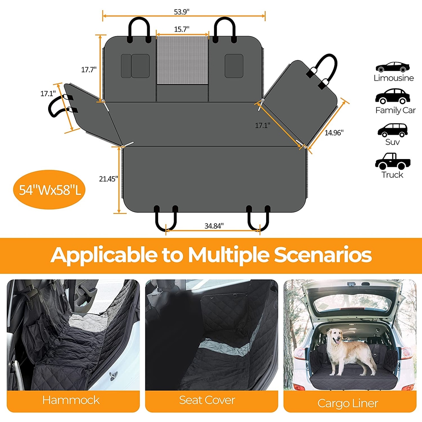 Bed bath and beyond dog seat cover store